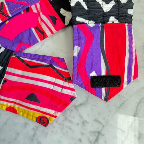 Vintage Obermeyer Ski Belt Neon Print Adjustable Fastex Buckle - Picture 5 of 10